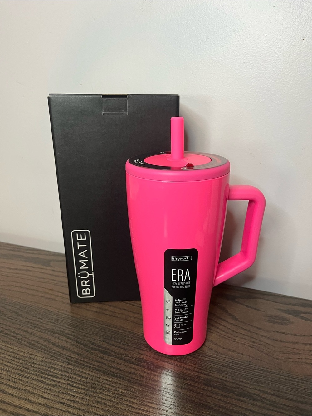 NEW! Brumate 30oz Neon Pink Era Tumbler